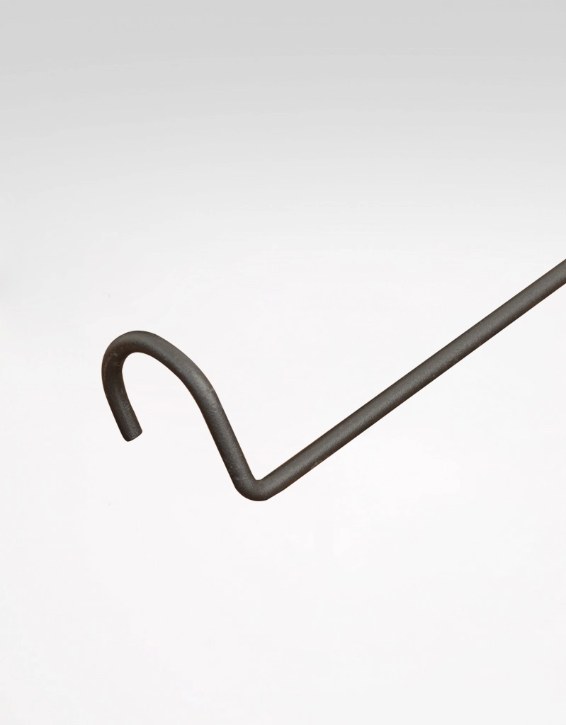 Panelhängare för panelgardin Svart Hasta