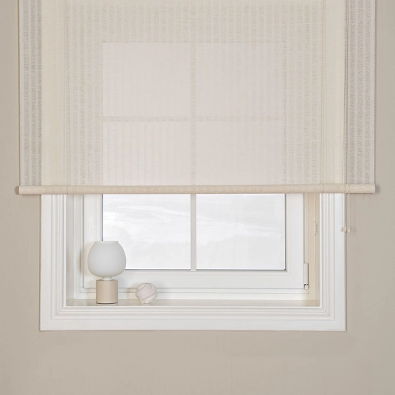 Vit rollup-rullgardin