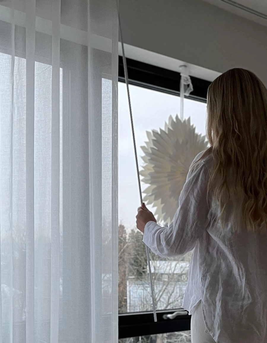 Dragstav till gardiner