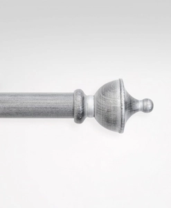 Ändknopp Ludwig Silver 28 mm