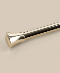 Gardinstång i mässing Vega, 16/19 mm