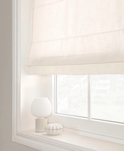 Varmvit hissgardin Lina