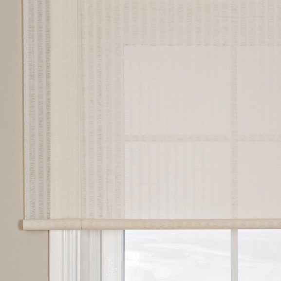 Vit rollup-rullgardin