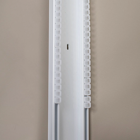 Double curtain rail