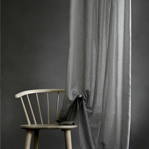 Made-to-measure curtain, SKIMRA, light grey