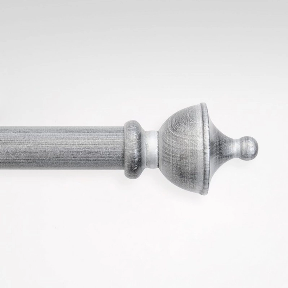 Ändknopp Ludwig Silver 28 mm