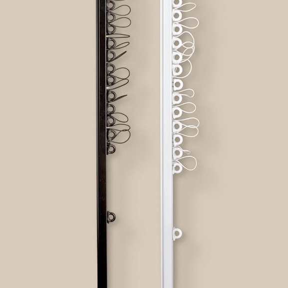 U-skena med glid på lina