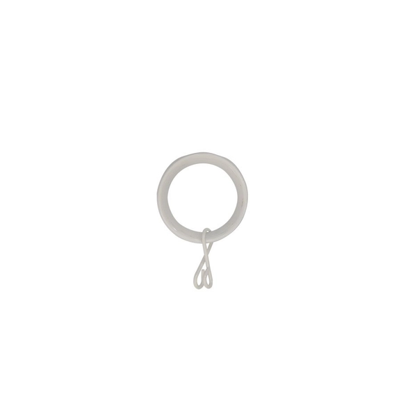 Gloria Curtain Ring White