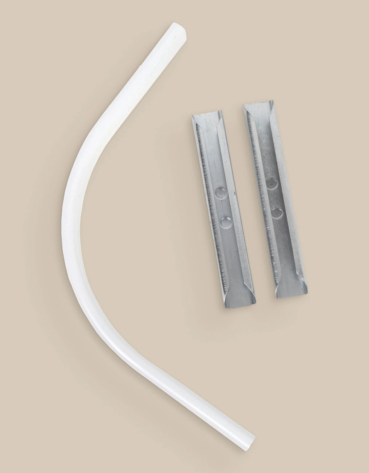 Hörnböj inkl. 2 st skarvar, C-profil 90°