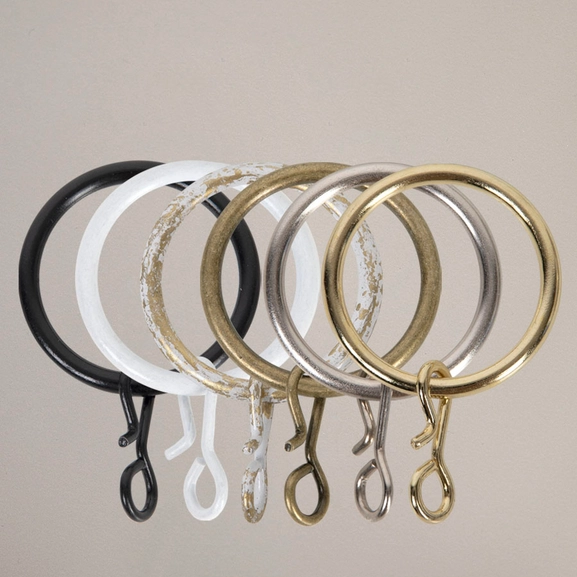 Curtain ring for 16/19 or 18/20 mm rod