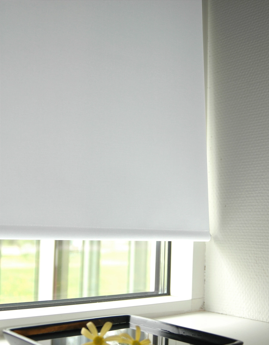 Titan blackout roller blind, silver backing