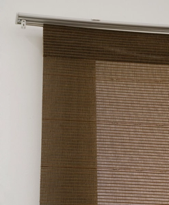 Peate panel curtain, brown
