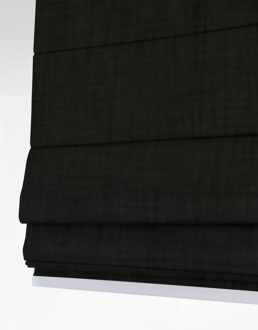 Roman blind LECTUS, 100% blackout, black