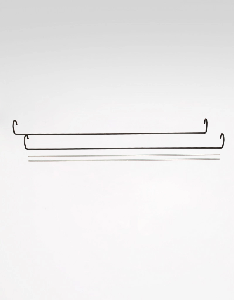 Panelhängare för panelgardin Svart Hasta