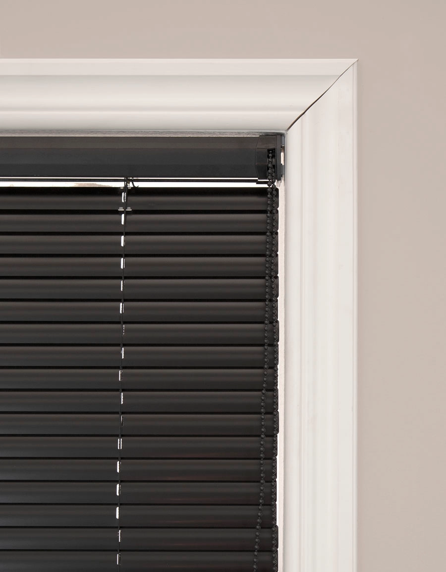 Venetian Blind Tension, Made-to-Measure, Black