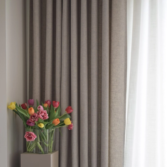 Gardin Lina, grå