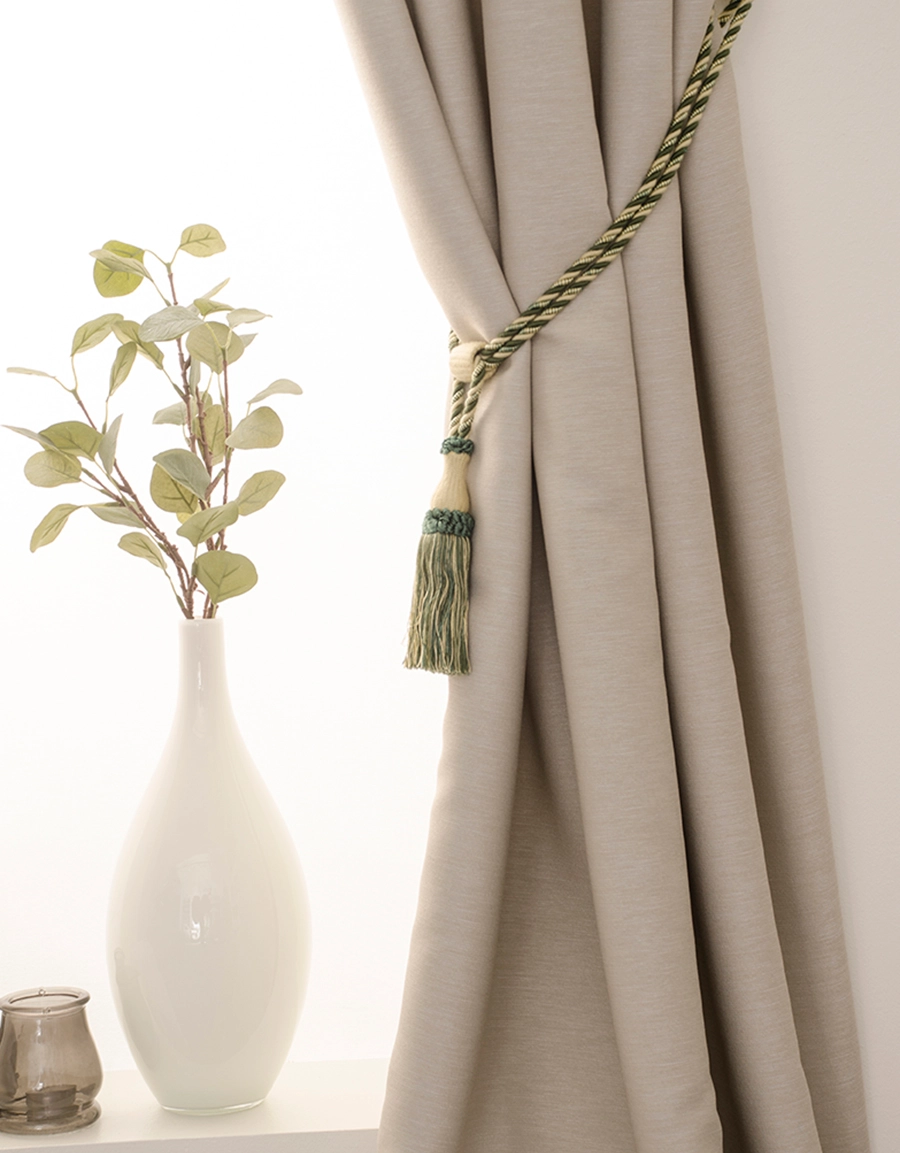 Curtain tieback Curtain tassel Green HAsta