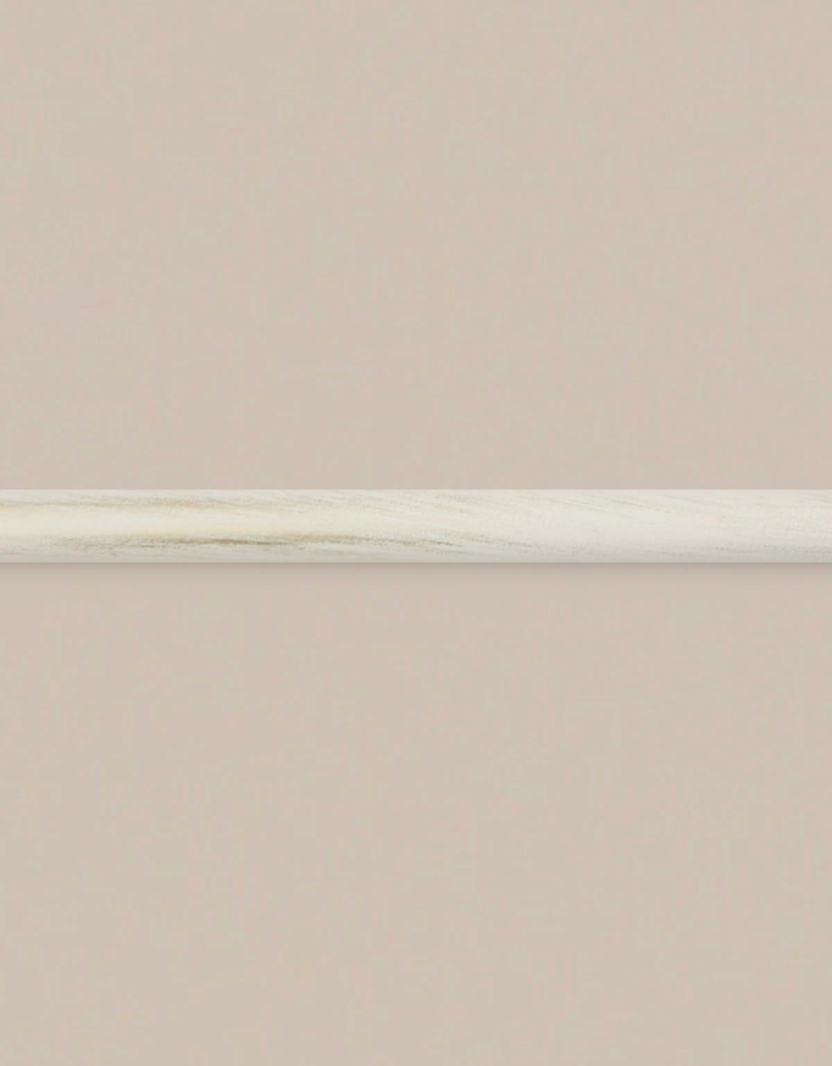 Gardinstång vitguld, 28 mm, fast längd 130 cm