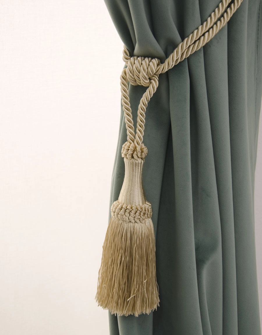 Silk Tassel Hasta Curtain Tieback