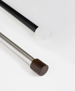 Ändknopp trä, flera färger, Hasta