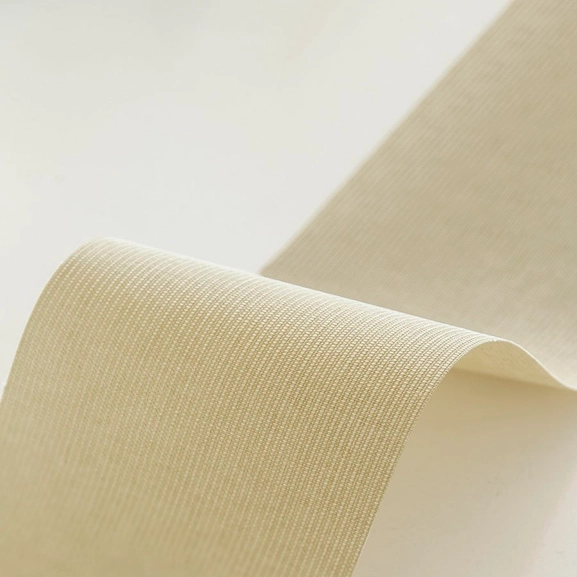 Opti Pro vertical blind, fabric screening Perle, made-to-measure, dark beige