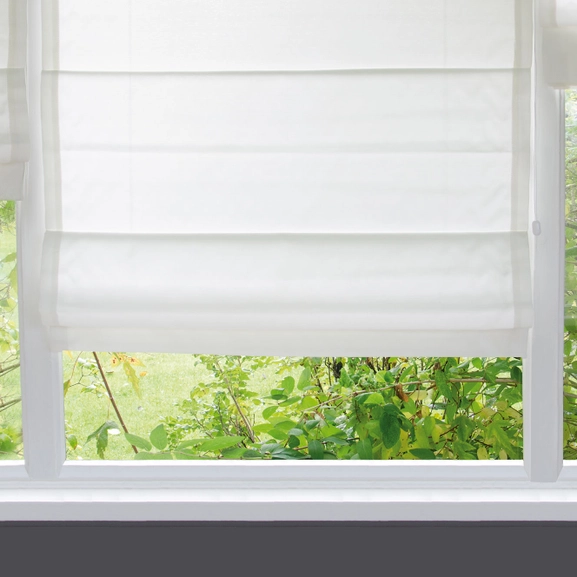Roman blind CLOUD, white