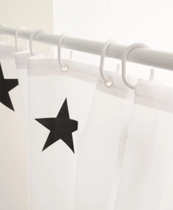 Duschring Vit plast Hasta