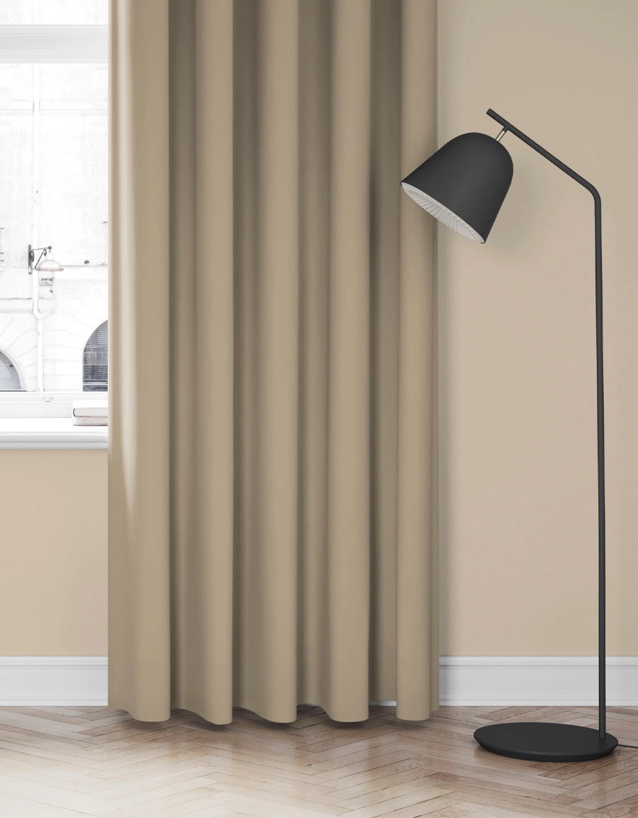 Curtain Svala, dim-out, beige