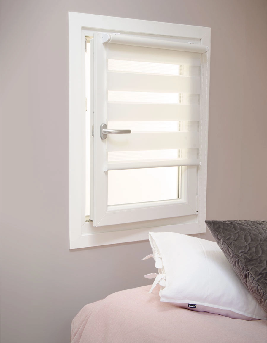 multifix roller blind window-mounted