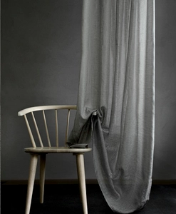 Made-to-measure curtain, SKIMRA, light grey