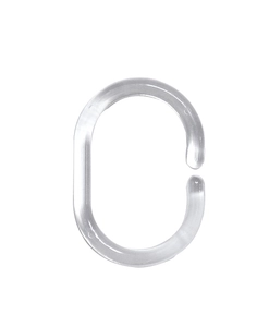 Duschring transparent plast Hasta