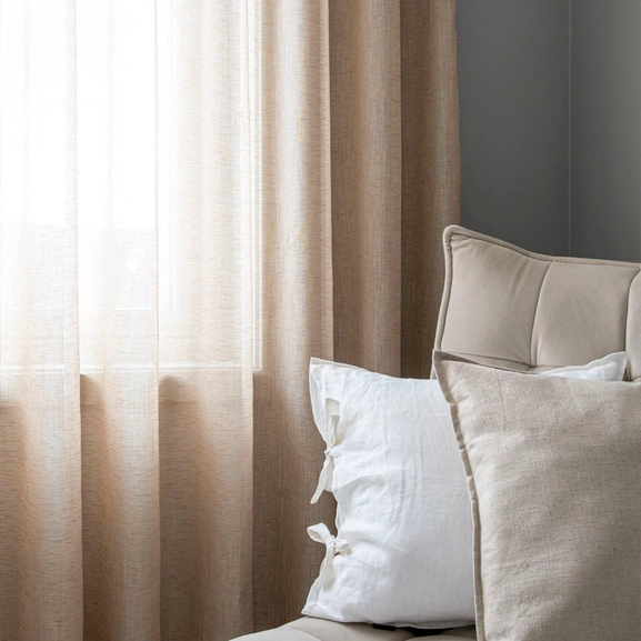 Curtain Skimra, beige