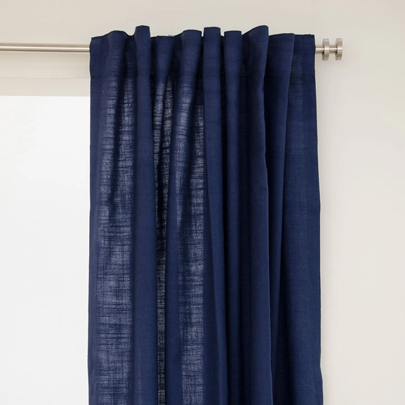 Curtain LINA, dark blue