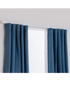 Gardinskena måttillverkad Cabin vit Hasta