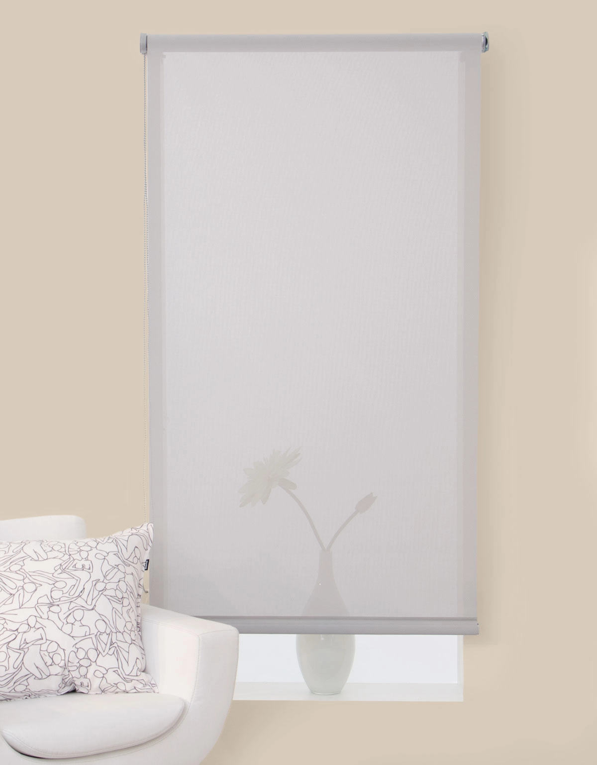 Rullgardin-Screen-Ljusgrå-extra-hög