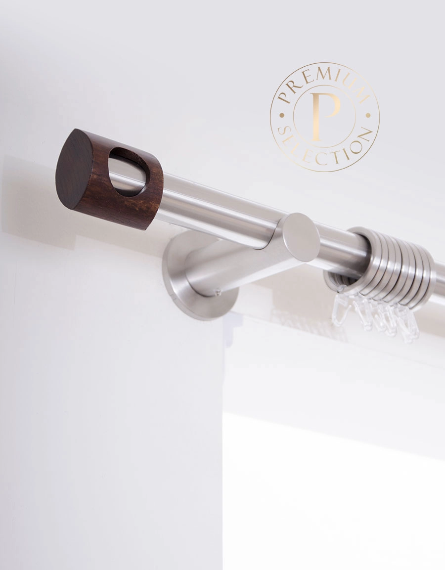 Vision Coffee Curtain Rod Hasta