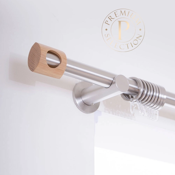 Vision Oak premium curtain rod Hasta