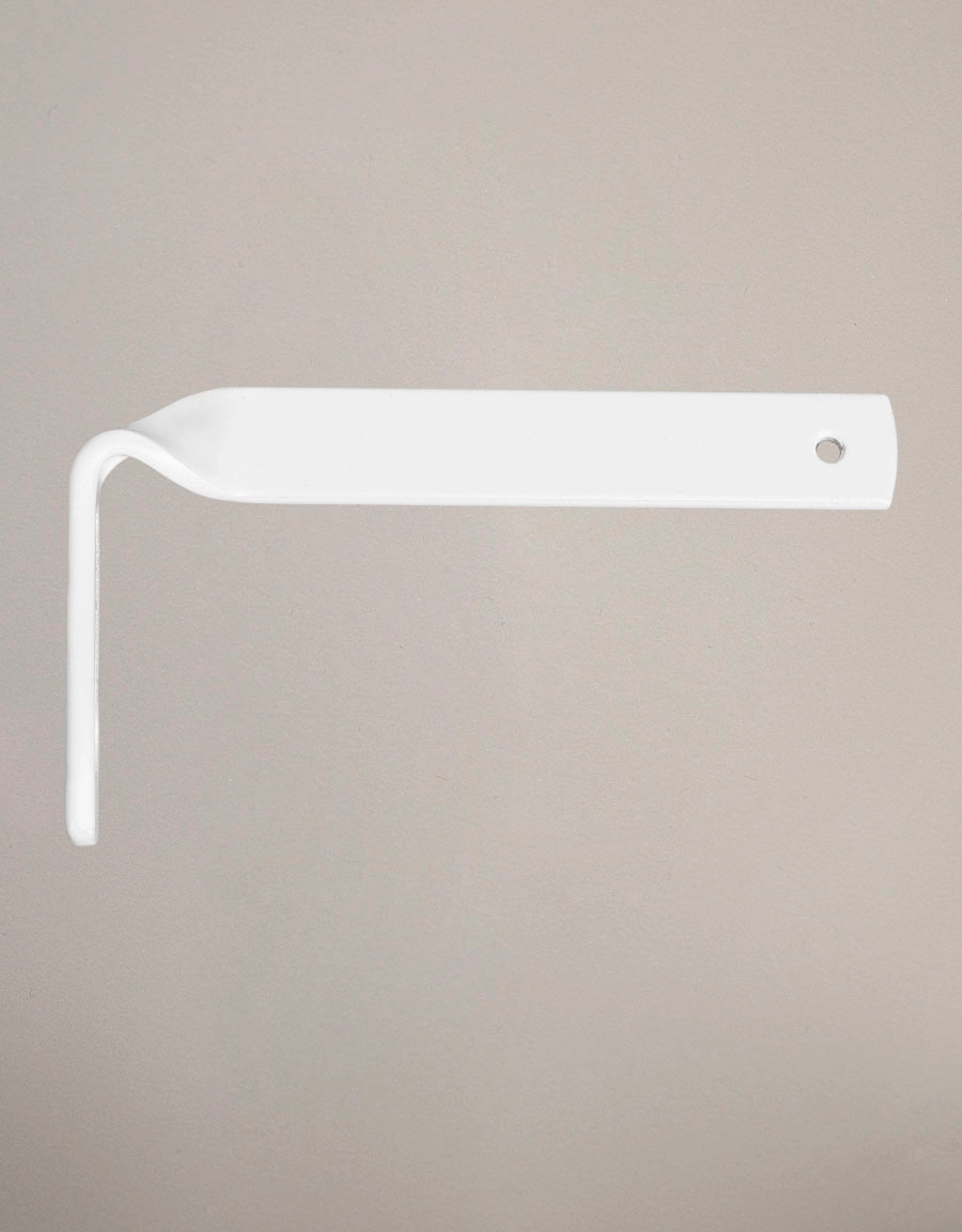 Metal return extender for adjustable curtain rod