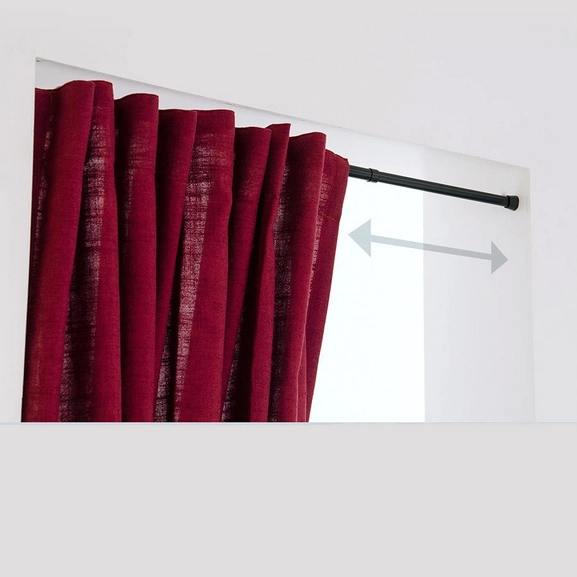 tension curtain rod Hasta