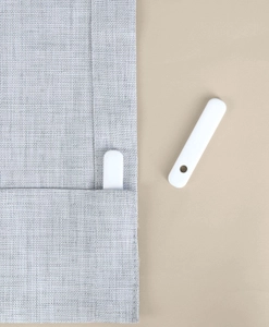 Gardintyngd i fållen på en gardin