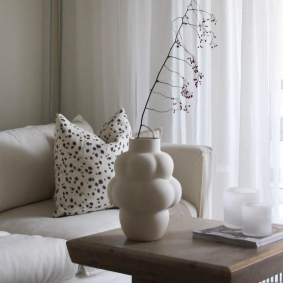 Curtain SKIMRA, white, extra long & wide