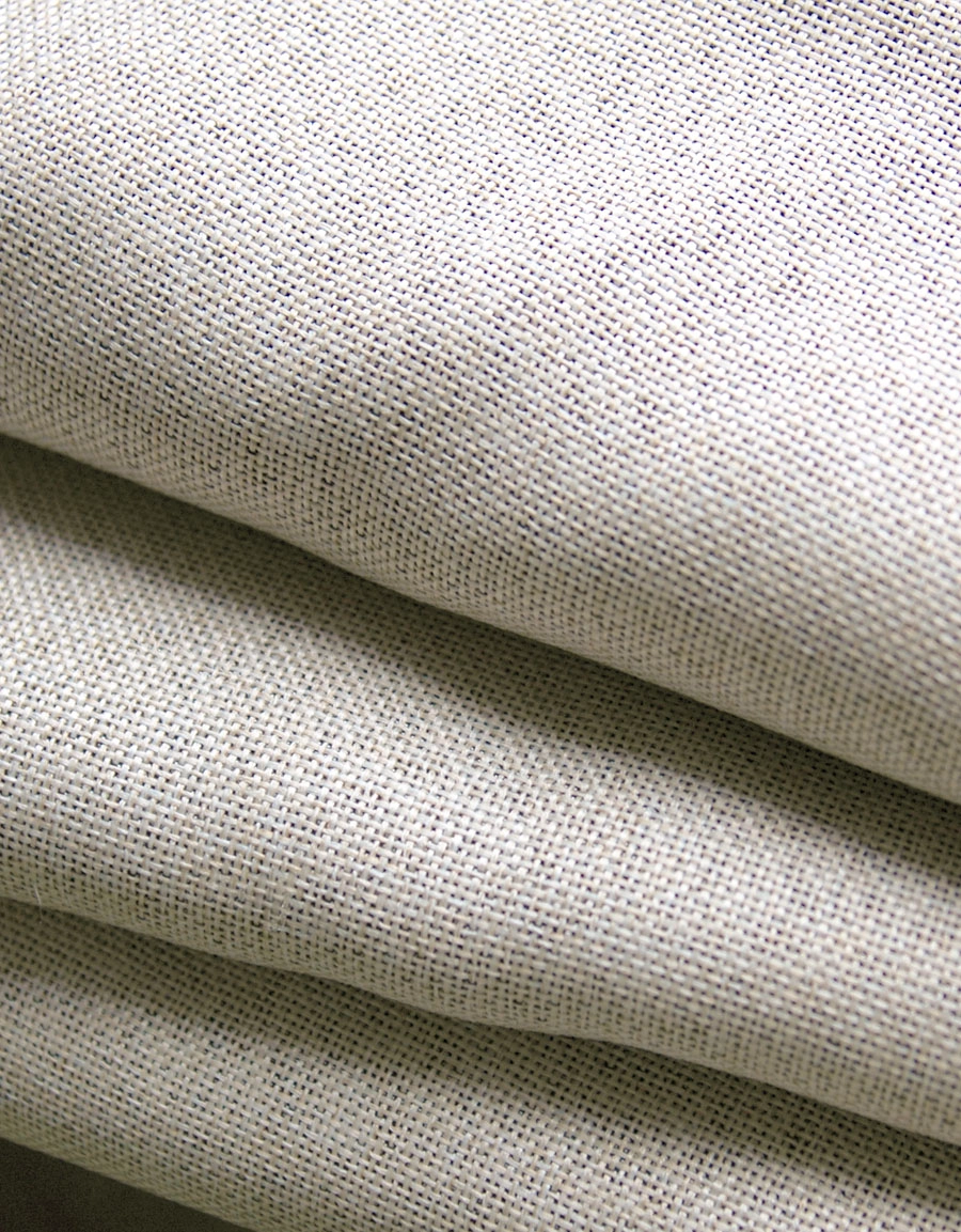 Hissgardinsväv i beiget