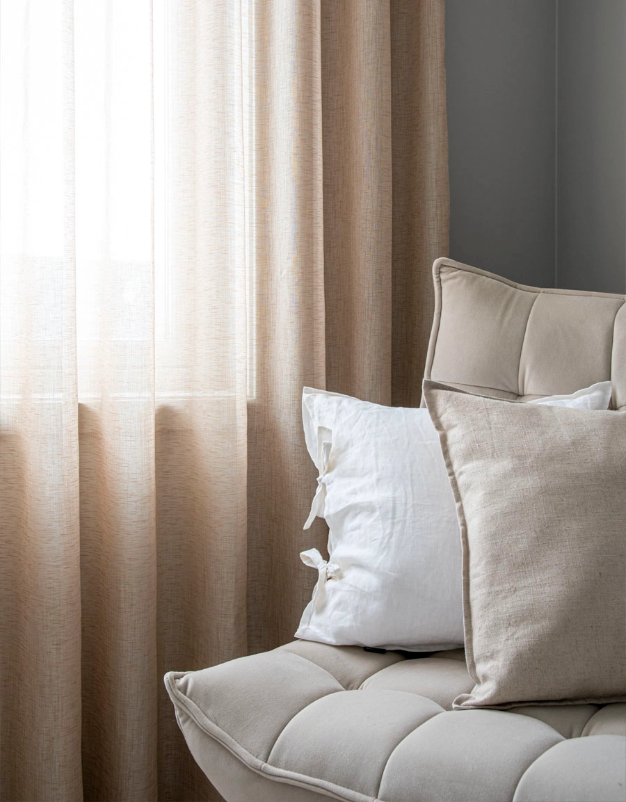 Curtain Skimra, beige