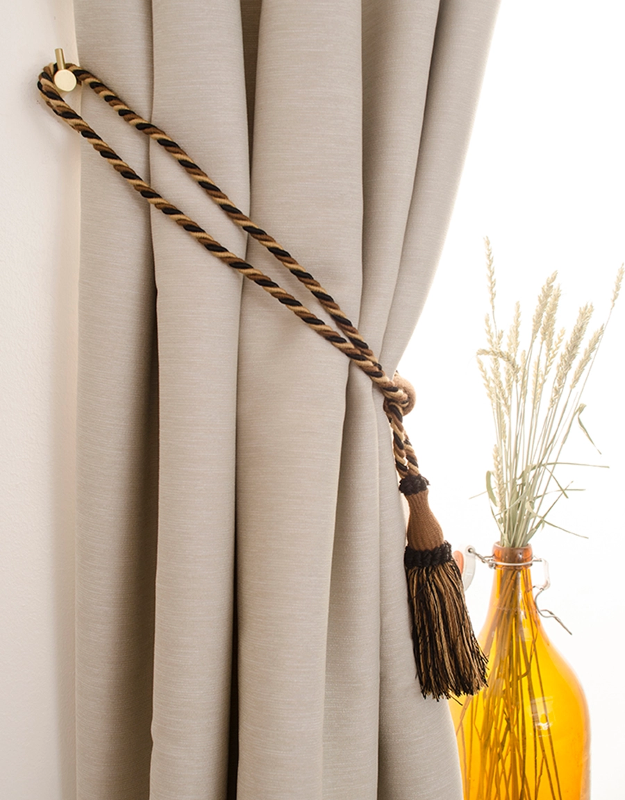 Curtain tieback Curtain tassel Brown HAsta