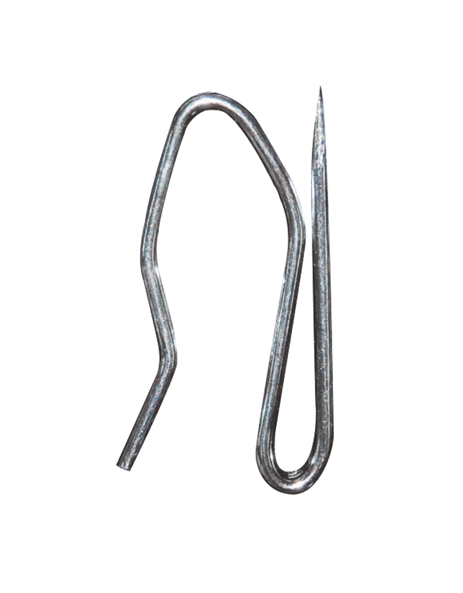 Pinch pleat hook Hasta