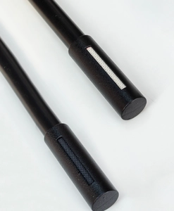 Ändknopp Accent svart Hasta