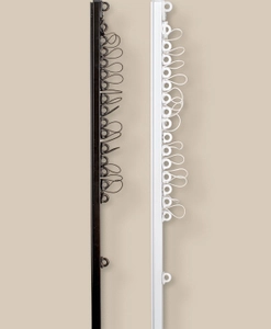 U-skena med glid på lina