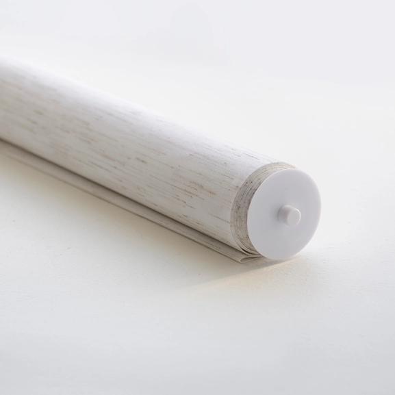 Rullgardin vit, måttillverkad, Hasta