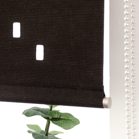 Newton Perle roller blind, anthracite