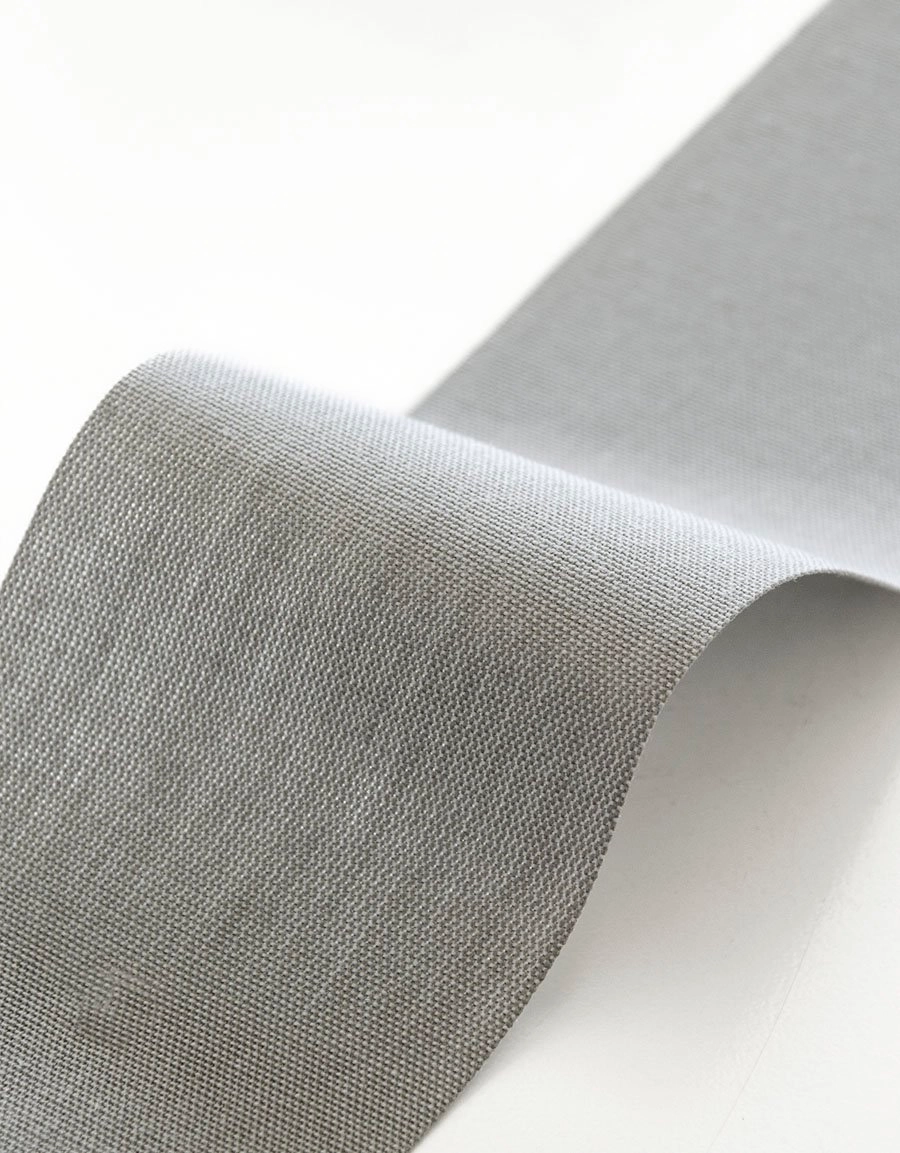 Opti Pro vertical blind, fabric screening Jade, made-to-measure, gray